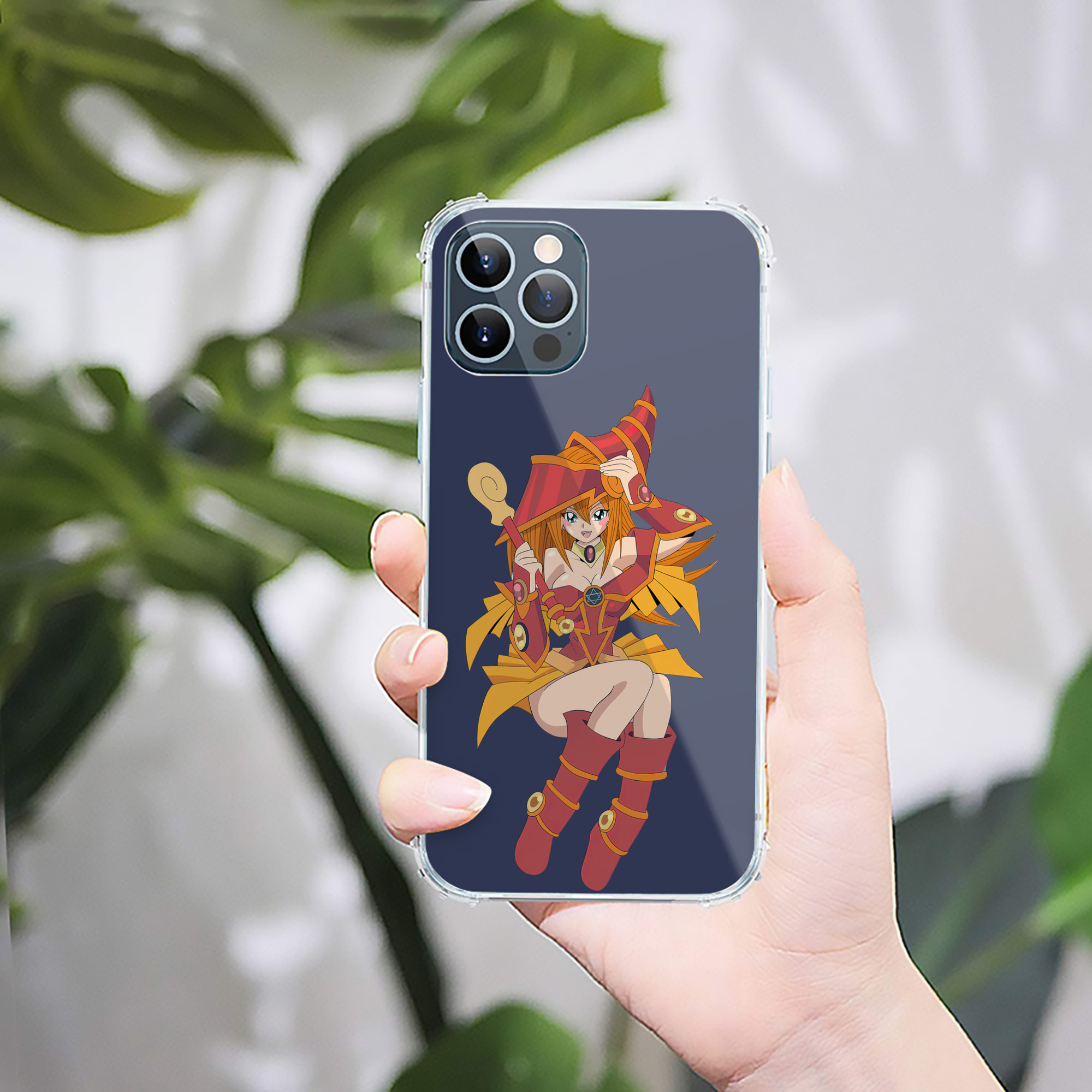 （画像用） 遊☆戯☆王 Yu-Gi-Oh! 【iPhone 12シリーズ対応】透明スマホケース（クリアソフトケース）